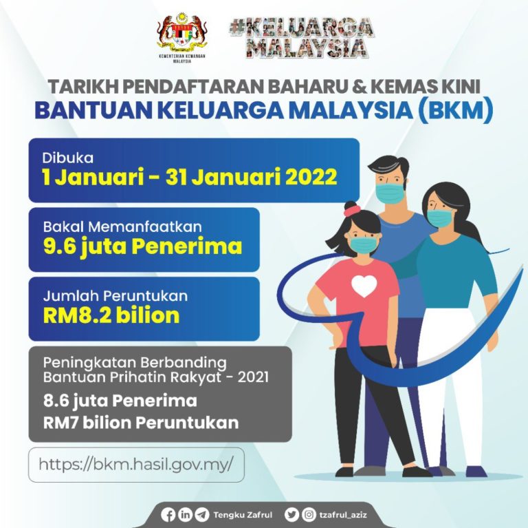 Here's How To Apply For Bantuan Keluarga Malaysia 2022 (BKM) TRP